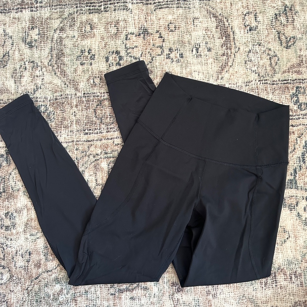 Lululemon Black High-Waisted 7/8 Leggings